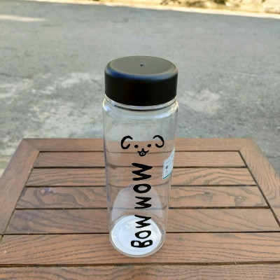 Bình nước tritan Yamada Bow Wow | Meow 500ml - Hàng Nội Địa Nhật Bản