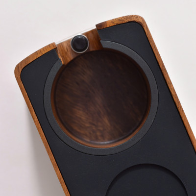 Feepie đế nén cà phê gỗ óc chó Nam Mỹ 