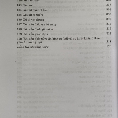 Thuật ngữ pháp lý tố tụng hình sự