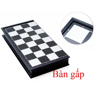 Bộ cờ vua nam châm 25*25cm gấp gọn cao cấp- Hàng Chính Hãng