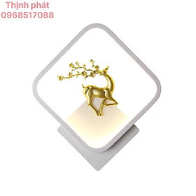 Đèn tường, đèn treo tường trang trí , Đèn led gắn tường sừng hươu