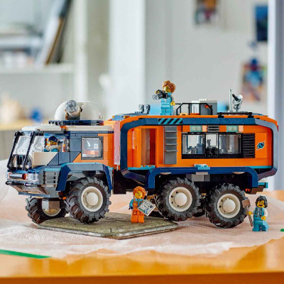 LEGO CITY 60471 Đồ Chơi Lắp Ráp Xe Thí Nghiệm Khám Phá Bắc Cực (1064 chi tiết)