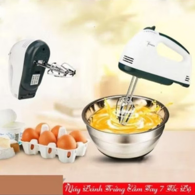 MÁY ĐÁNH TRỨNG TRỘN BỘT 7 CẤP ĐỘ SIÊU MẠNH CHO NHÀ BẾP