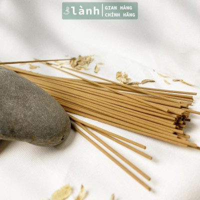 Nhang Không Tăm Trầm Hương Đặc Biệt Cao Cấp Thượng Hạng Hộp 30gr 3 Lành Tự Nhiên 100% Ít Khói Thờ Cúng Yoga Thiền Định Dâng Hương Thơm Nhà