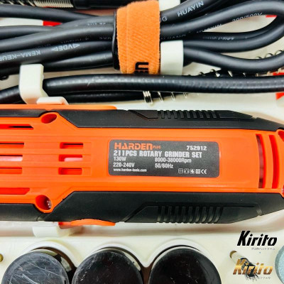 Bộ Máy Khoan Mài khuôn Khắc mini Đa Năng 211 chi tiết 6 tốc độ