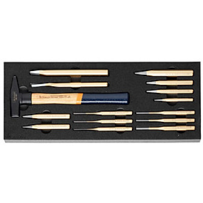 Bộ Dụng Cụ 15 Chi Tiết Búa, Đục Cắt, Đục Chốt 954668 15 - Hàng Chính Hãng 100% từ Đức