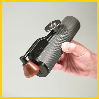 Phụ kiện đậy nắp cối xay cà phê và tích hợp khe cắm tay quay