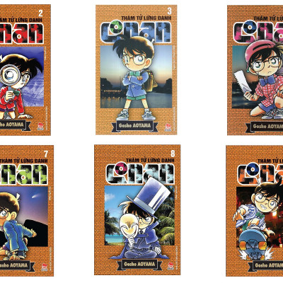 Combo Thám Tử Lừng Danh Conan Tập 01 - 10 (Bộ 10 cuốn)