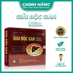 GIẢI ĐỘC GAN KGA - Năng Động - Thanh nhiệt, giải độc, mát gan