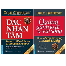 Combo 2 Quyển: Đắc Nhân Tâm + Quẳng Gánh Lo Đi Và Vui Sống (Khổ Nhỏ)