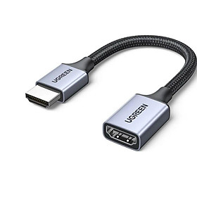 Ugreen UG15518HD165TK 15Cm 8K60Hz 2.1 Cáp nối dài HDMI dây bọc dù - HÀNG CHÍNH HÃNG