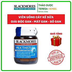 Viên Uống Bổ Gan Blackmores Milk Thistle Hộp 42 viên