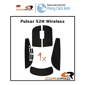 Bộ grip tape Corepad Soft Grips Pulsar X2H Medium Wireless / Pulsar X2H Medium eS Wireless - Hàng Chính Hãng