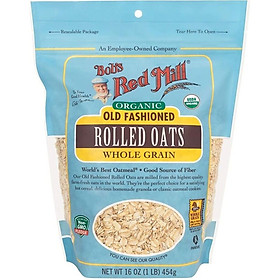[ Date 06/27] Yến mạch Organic cán cỡ vừa hiệu Bob