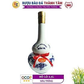 Đặc Sản Bình Định - Rượu Bàu Đá Thành Tâm Hồ Lô 2.5 Lit - OCOP 3 Sao