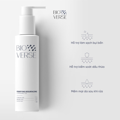 Bộ đôi làm sạch sâu & hỗ trợ ngừa mụn (Porifying Resurfacing Cleansing Gel + B351 Acne Clear up Serum)