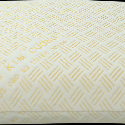 Gối Cao Su Kim Cương Ovany KCGO4060 (40 x 60 cm) - Trắng