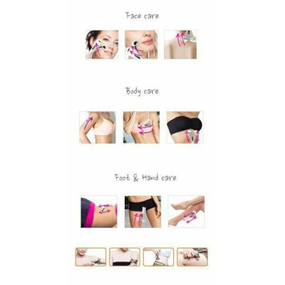 Cây Lăn Massage Mặt Và Body 3D Giúp Thon Gọn Nâng Cơ Mặt, Con Lăn Mát Xa 3D (Loại to xịn)