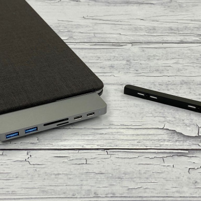 CỔNG CHUYỂN HYPERDRIVE DUO 7-IN-2 (VERSION 2) HDMI 4K60HZ WITH CABLE USB-C HUB FOR MACBOOK/IPADPRO/LAPTOP/SMARTPHONE - HÀNG CHÍNH HÃNG - HD28C