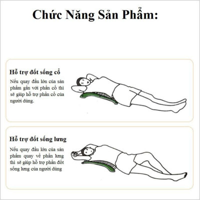 Khung Nắn Chỉnh Cột Sống Lượn Sóng Định Hình Cột Sống Ngăn Thoát Vị Đĩa Đệm - Giảm Đau Lưng Vai Gáy Chính Hãng Amalife