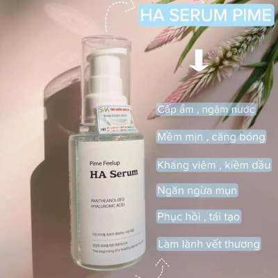 TINH CHẤT CẤP ẨM, CĂNG BÓNG PIME FEELUP HA SERUM 50G
