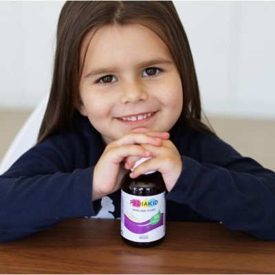 Siro Tăng Đề Kháng Cho Bé Pediakid Immuno Fort Giúp Giảm Ốm Vặt, Nâng Cao Hệ Miễn Dịch (Chai 125ml)