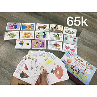 Bộ thẻ học thông minh 416 thẻ với 16 chủ đề