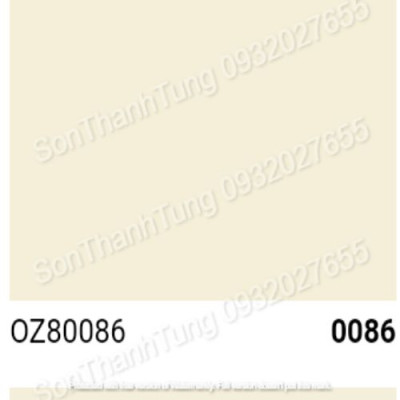 OEXPO ZOCO ALPES FOR EXTERIOR – SƠN PHỦ NGOẠI THẤT BÓNG CAO CẤP- OZ80086