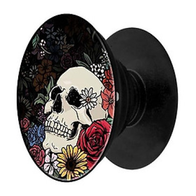 Popsocket in hình dành cho điện thoại mẫu Họa Tiết Hoa Đầu Lâu