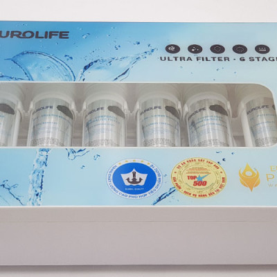 Máy Lọc Nước Trực Tiếp 6 Cấp Độ Lọc Eurolife EL-UF6 - Hàng Chính Hãng
