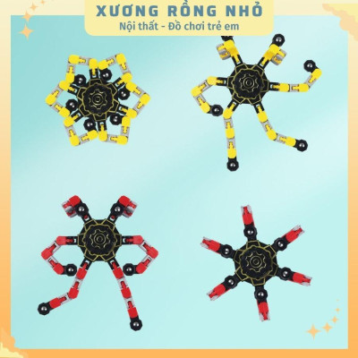 Con quay Spinner 6 chân biến hình, robot thông minh thỏa sức sáng tạo cho bé 