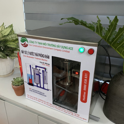 (Hàng chính hãng) Máy lọc nước thải Litero ACE1000I xử lý nước thải Phòng khám tiêu hóa công nghệ oxy hoá bậc cao kết hợp lọc nano và than hoạt tính 1 bộ