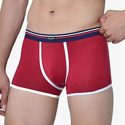 Quần lót nam - Quần sịp nam cao cấp - Quần sịp đùi nam - Quần sịp boxer nam Malefix Ryan 07016 phối viền chỉ 