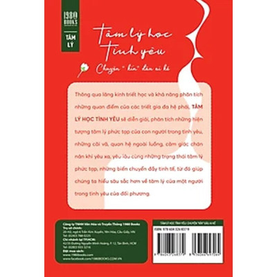 Tâm Lý Học Tình Yêu - Vũ Chí Hồng - (bìa mềm)