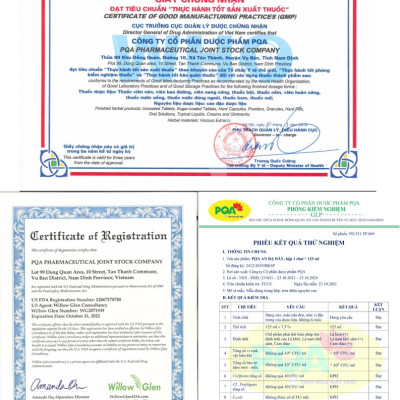 PQA An Dạ Dày là dược phẩm siro thảo dược dùng cho người bị viêm loét dạ dày, tá tràng có tác dụng hỗ trợ  hạn chế axit dịch vị, bảo vệ niêm mạc dạ dày, viêm loét dạ dày, tá tràng.
