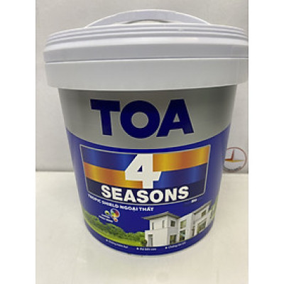 Sơn nước Toa 4 Seasons Tropic shield ngoại thất màu vàng 8522 _ 5L