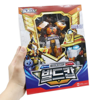 Đồ Chơi Robot Siêu Cảnh Sát Xây Dựng Build Cop Thổ Năng - Miniforce 505003