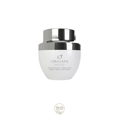 Mặt Nạ Đất Sét Táo Xanh Điều Chỉnh Sắc Tố - Có Chứng Nhận Hữu Cơ - Origani Erda Pigmentation Correction Green Apple Clay Mask 50ml - Xuất Xứ Từ Úc