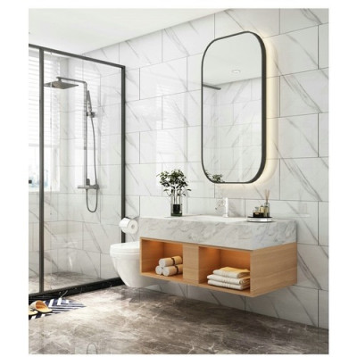 Bộ 20 Tấm Xốp Dán Tường 3D PVC Đá Xám La Mã 60x30cm Keo Sẵn Dày 2,5mm Cao Cấp, Sang Trọng