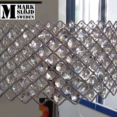Đèn trang trí trần, đèn thả bàn ăn Markslojd Lindo chất liệu pha lê cao cấp Brilliant- Hàng chính hãng