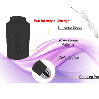 Máy massage cơ bắp 10 chế độ HV280 mạnh chống đau mỏi cơ cao cấp (Hàng Chính Hãng)