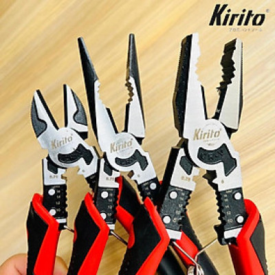 Bộ Kìm Đa Năng Kirito Japan CR-V – Tuốt, Cắt, Uốn Dây | Siêu Bền, Tiết Kiệm 30% Lực có lò xo
