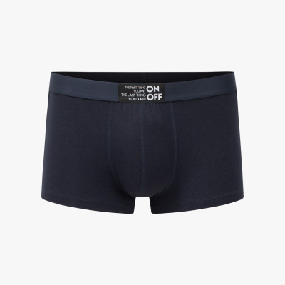 Combo 3 quần lót nam cotton lành tính dáng trunk thoáng mát thấm hút mồ hôi ONOFF màu ngẫu nhiên- 18UQ24A035-55