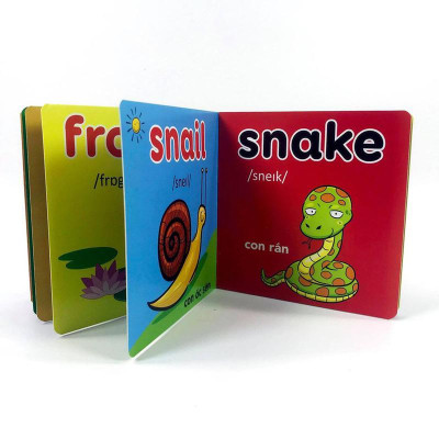 Bộ Sách Thư Viện Hình Ảnh Đầu Tiên Cho Bé ( Song Ngữ - Hộp 8 Cuốn )