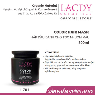  Hấp dầu màu COLOR HAIR MASK L701 (500ml)