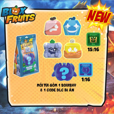 Đồ Chơi Dẻo Bí Ẩn Series 2 - Blox Fruits SQ3310 (Sản Phẩm Bên Trong Là Ngẫu Nhiên)