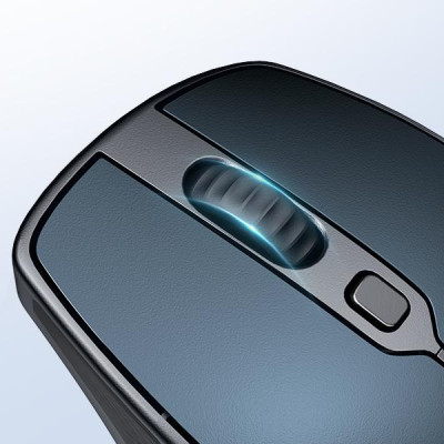 Ugreen UG15807MU101TK 4000DPI Bluetooth 6 nút điều chỉnh kiểu dáng Công thái học Màu Xanh Chuột không dây + BT Không kèm Pin AA - HÀNG CHÍNH HÃNG