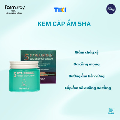 Kem Cấp Ẩm 5HA _ 5 Hyaluronic Water Drop Cream