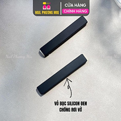 Nam Châm Chữ Nhật Vỏ Đen Bọc Silicon Siêu Khoẻ Hút Nhũ Tạo Mắt Mèo Làm Nail, Nam Châm Vuông To Bọc Nhựa Tạo Vân Sơn cây Mắt Mèo Cho Móng