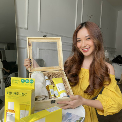 Bộ Kem Trắng Da Mờ Thâm Hàn Quốc Nature Republic Vitapair C Dark Spot Serum Special Set